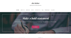 Desktop Screenshot of elevateher.com